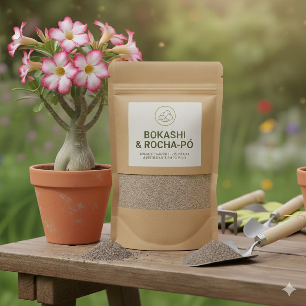 Bokashi - Fertilizante Adubo Orgânico farelado 2 E 5KG, FLORES, FRUTAS, GRAMAS, JARDINS