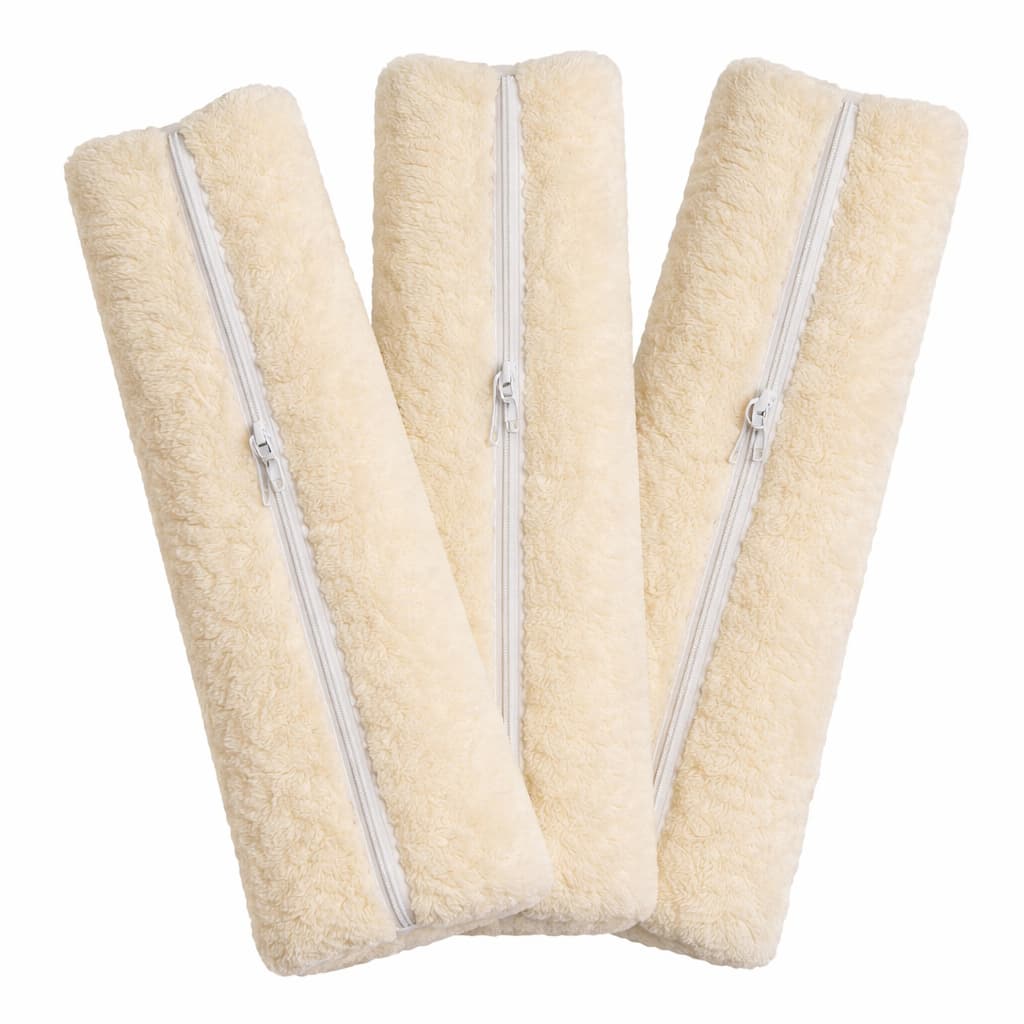 Kit 3 Capas De Rodinho Limpa Bem Tira Pó Luva De Rodinho Prático Mop Pano Sherpa