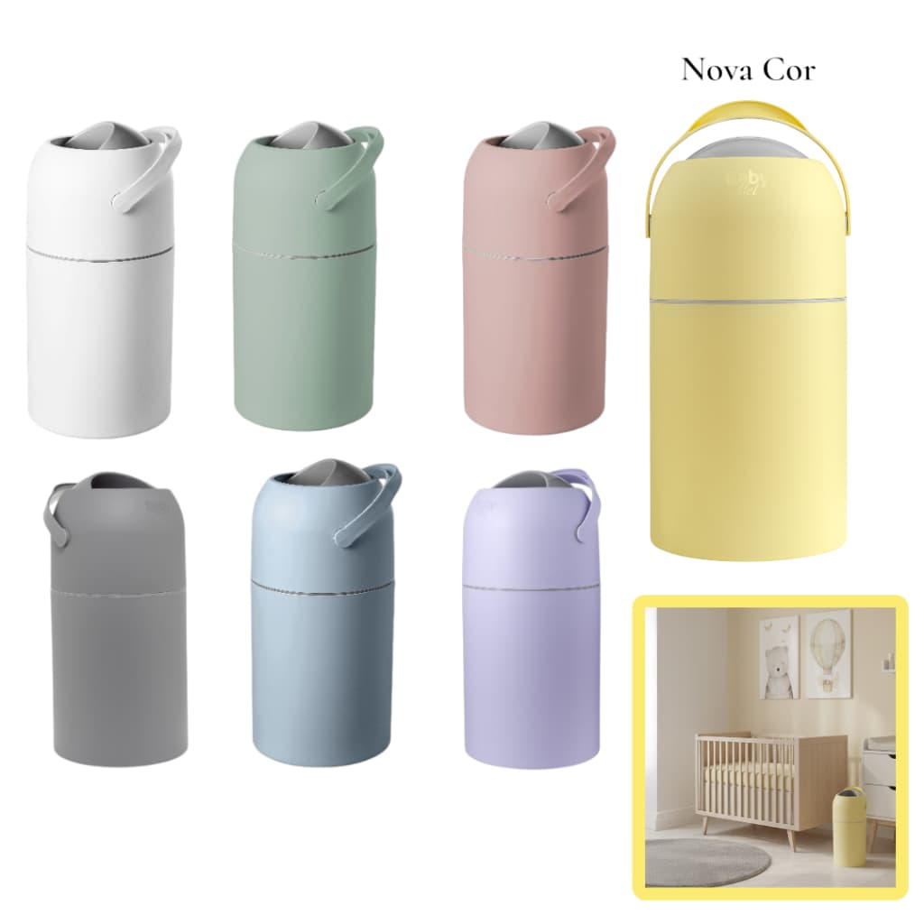 Lixeira Antiodor Para Quarto do Bebê, Banheiro, Fraldas e Pet