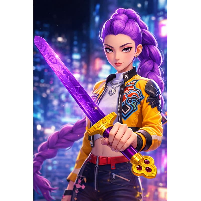 Espada da Rumi – Huntrix | Guerreira do K-pop