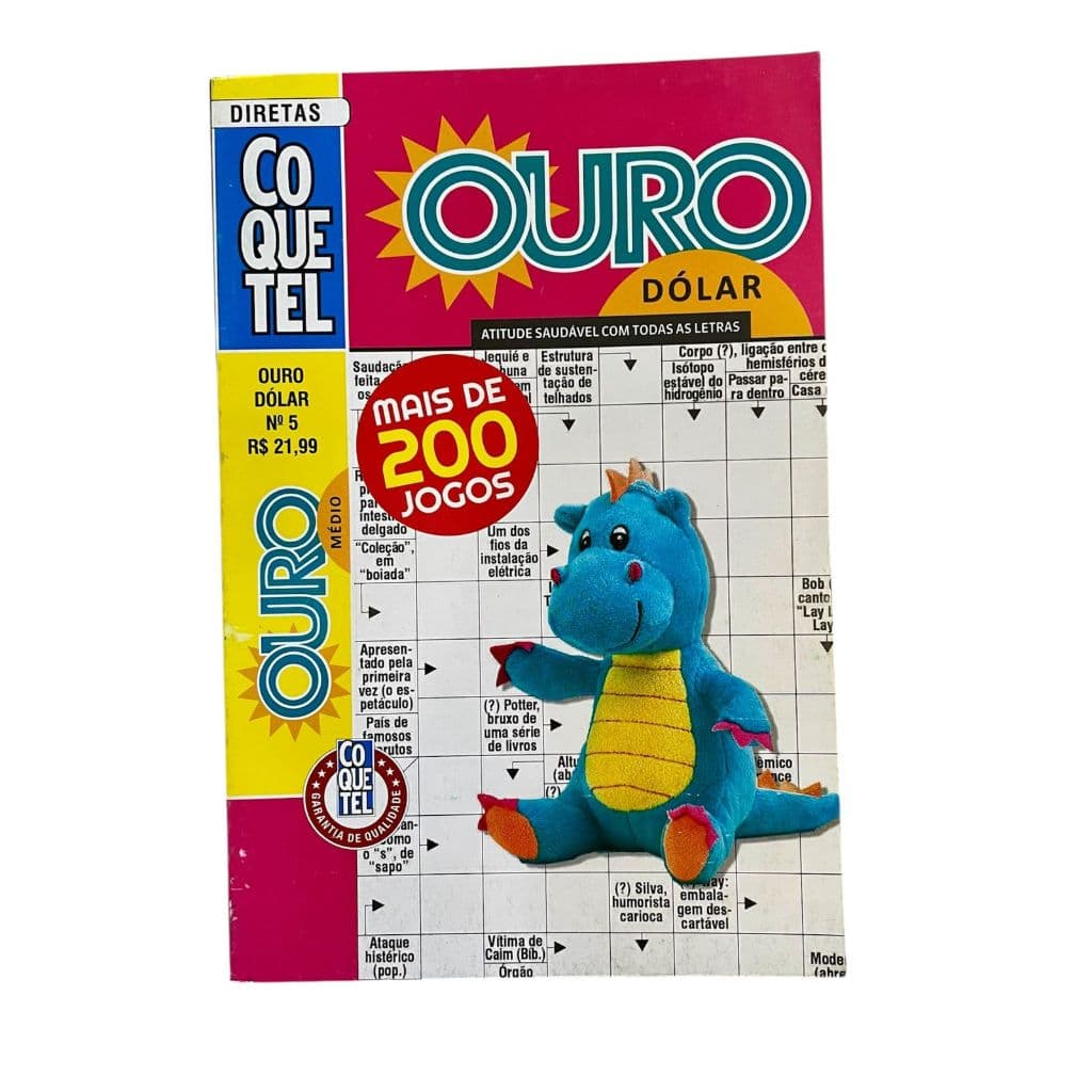 Livro Coquetel Ouro Dólar - Nível Médio N° 05 (novo)