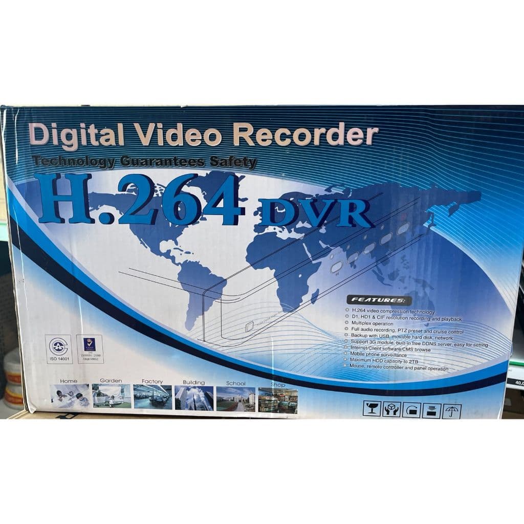 NVR FX-6416.CH H.264 – Gravador Digital 16 Canais para Câmeras IP (DVR/NVR)