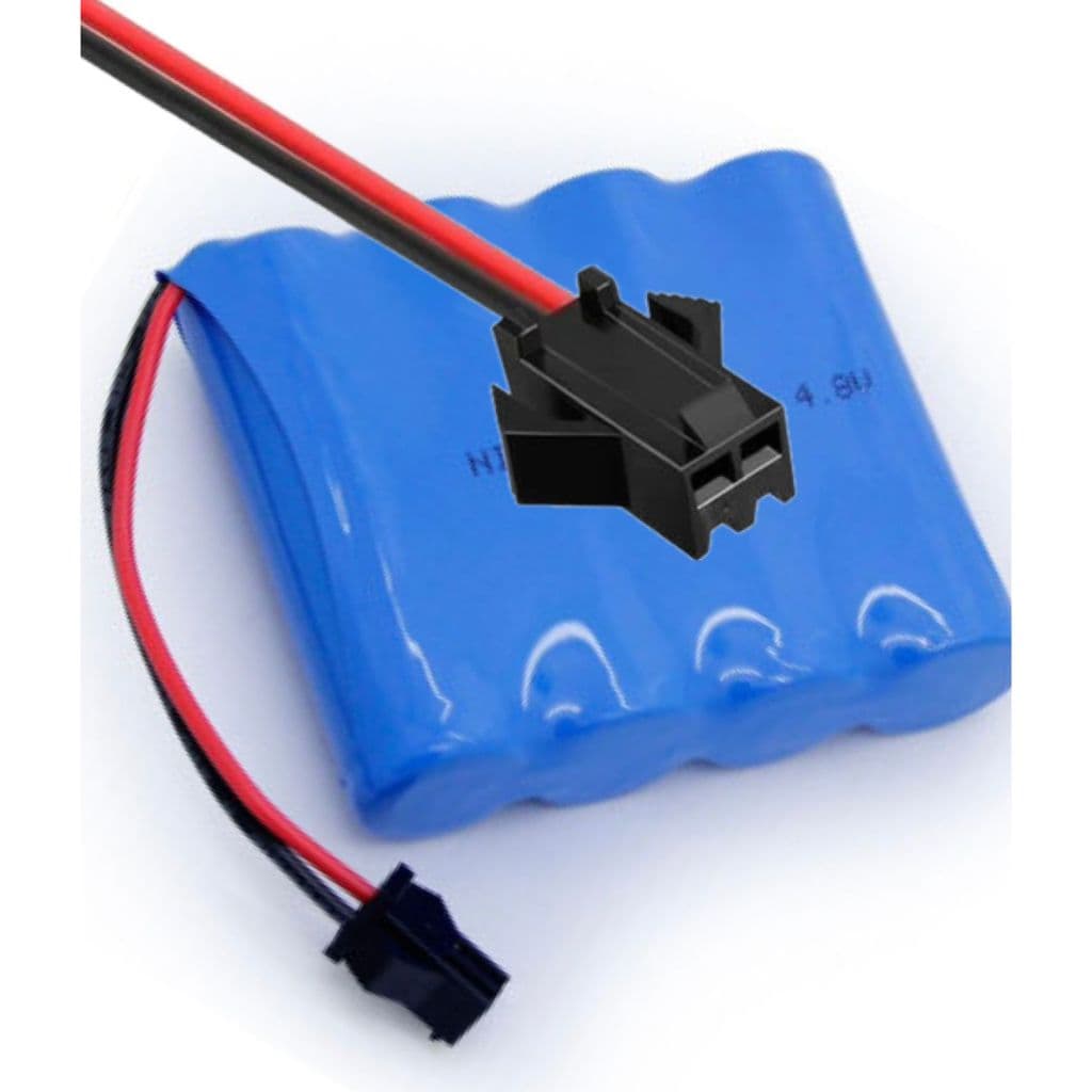 KIT COM 1 UNIDADE BATERIA PARA CARRINHO DE CONTROLE REMOTO 4.8V