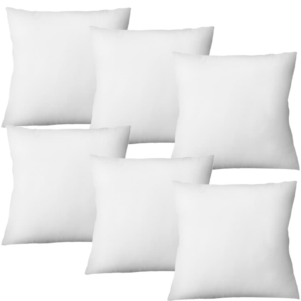 Almofadas Decorativas Para Sofá Cheias Kit 2 3 4 6 Unidades Fibra Siliconada Tamanho 45x45