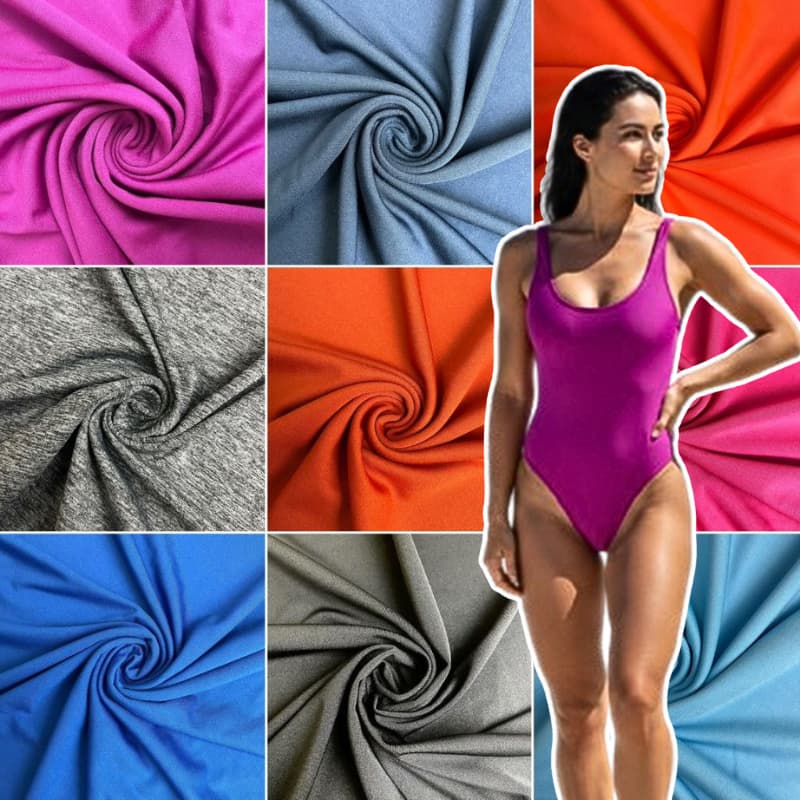 Tecido Malha Suplex com Lycra por Metro – Poliéster Largura 1,70 m para Legging e Moda Fitness