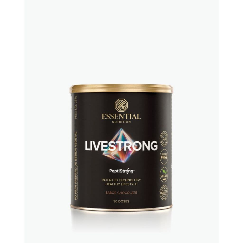 Peptistrong Livestrong Essential Nutriton - Proteína da Fava - 30 doses