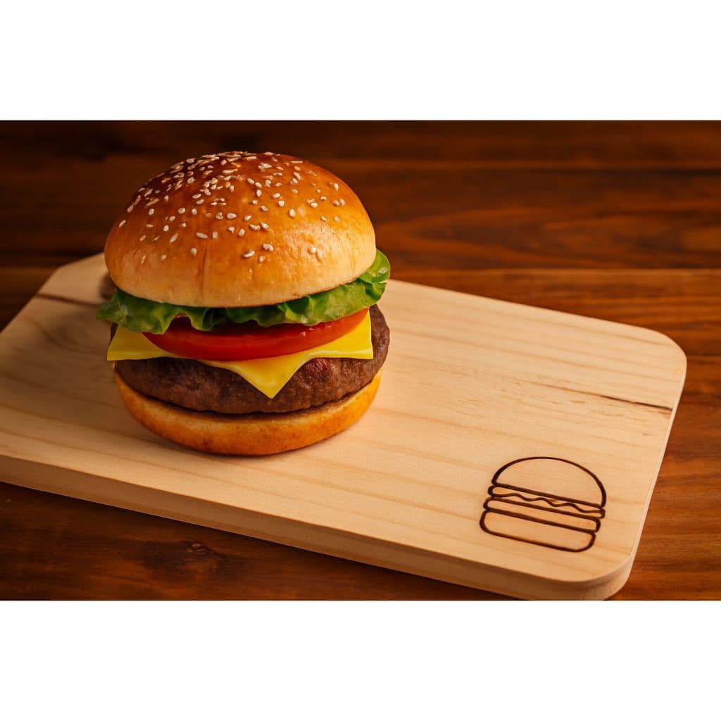 Tábua de Carne, Sanduíches, Utensílio Doméstico, Madeira de Pinus,Rustica, Natural  (LEIAM A DESCRIÇÃO)