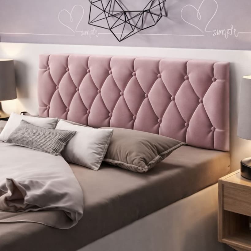 Cabeceira Belize Painel Para Cama Box Casal 1,40 Tamanho Padrão - Cores