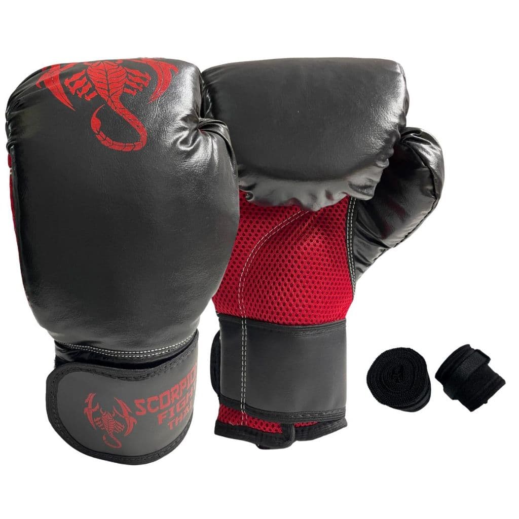 Luvas Boxe Muay Thai Mma Kickboxing+bandagem