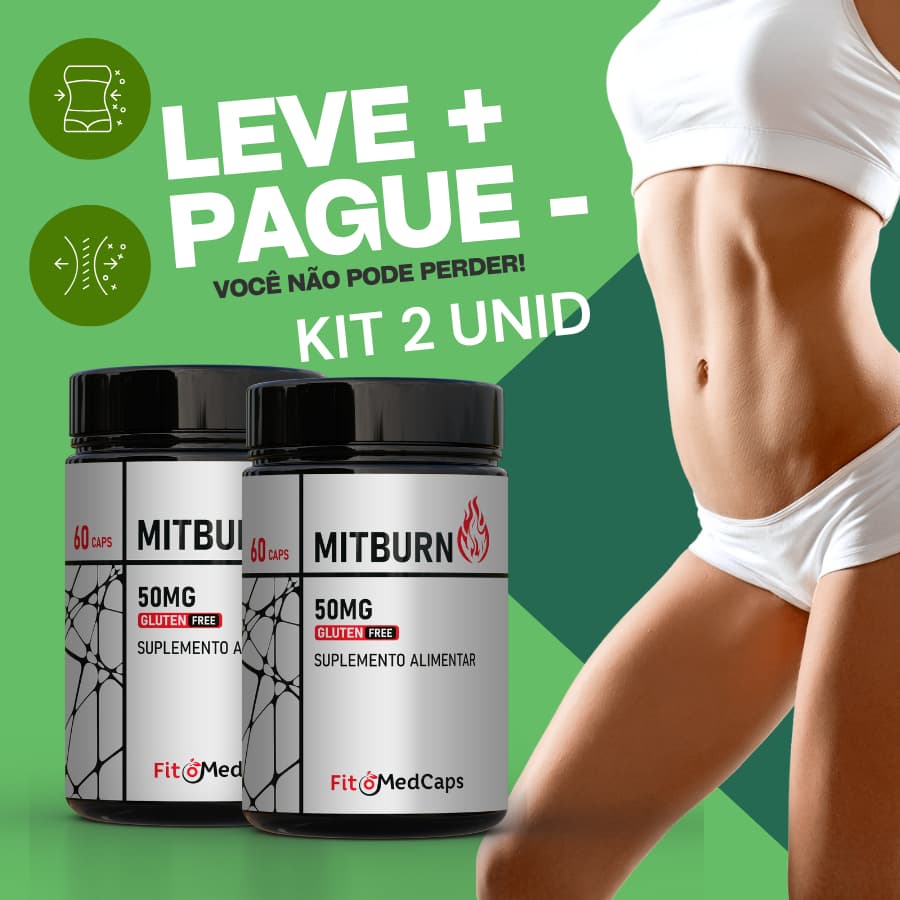 Leve mais Pague menos = Kit 2 Mitburn