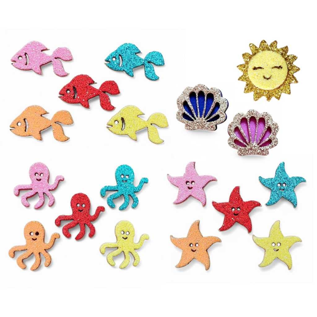 Adesivo pet EVA - Fundo do Mar e Verão