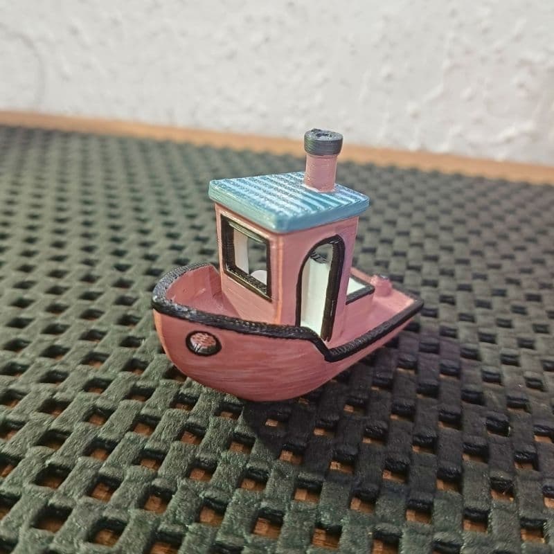 Barco Benchy 3D - Edição Especial Pintada à Mão