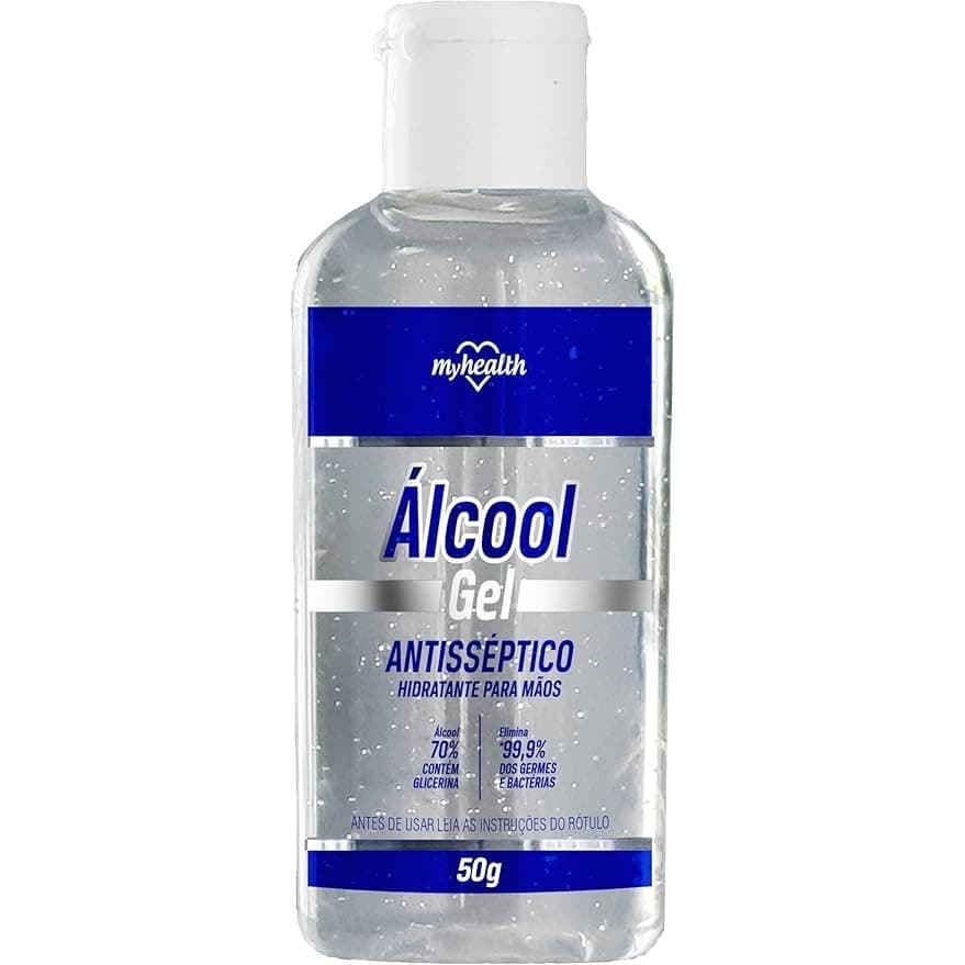 Álcool Gel Antisseptico Hidratante 70% 50G Myhealth