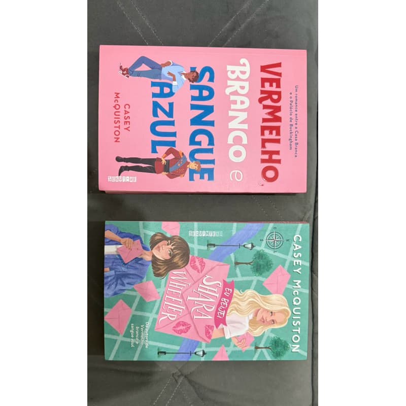 💖 Kit 2 Livros Romance – Casey McQuiston – Usados