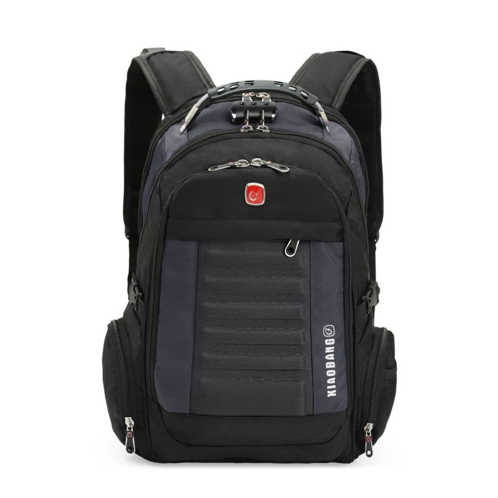 Mochila Notebook Antifurto Executiva Resistente Reflexiva C/ Saída Usb C/ Capa de Chuva