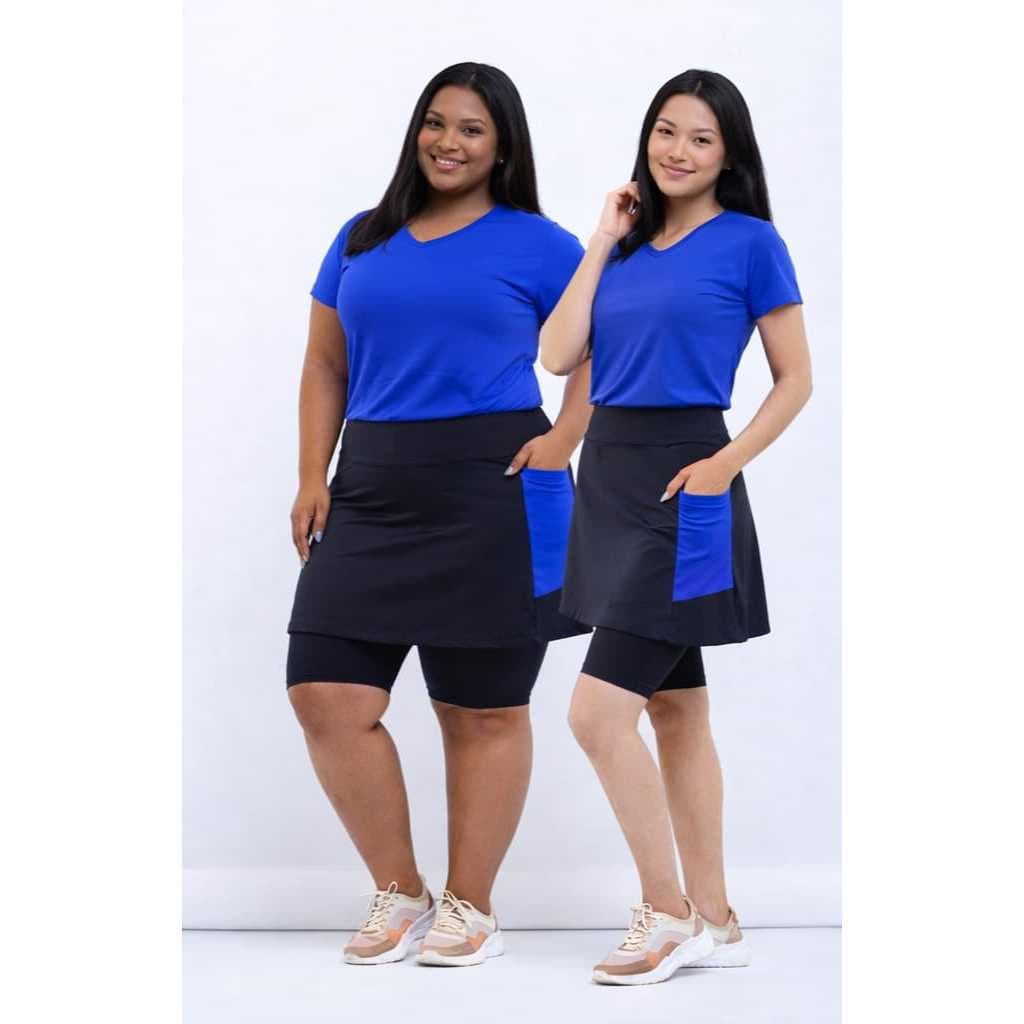 Short Saia Moda Fitness Cristã Evangélica [APENAS SHORT SAIA]