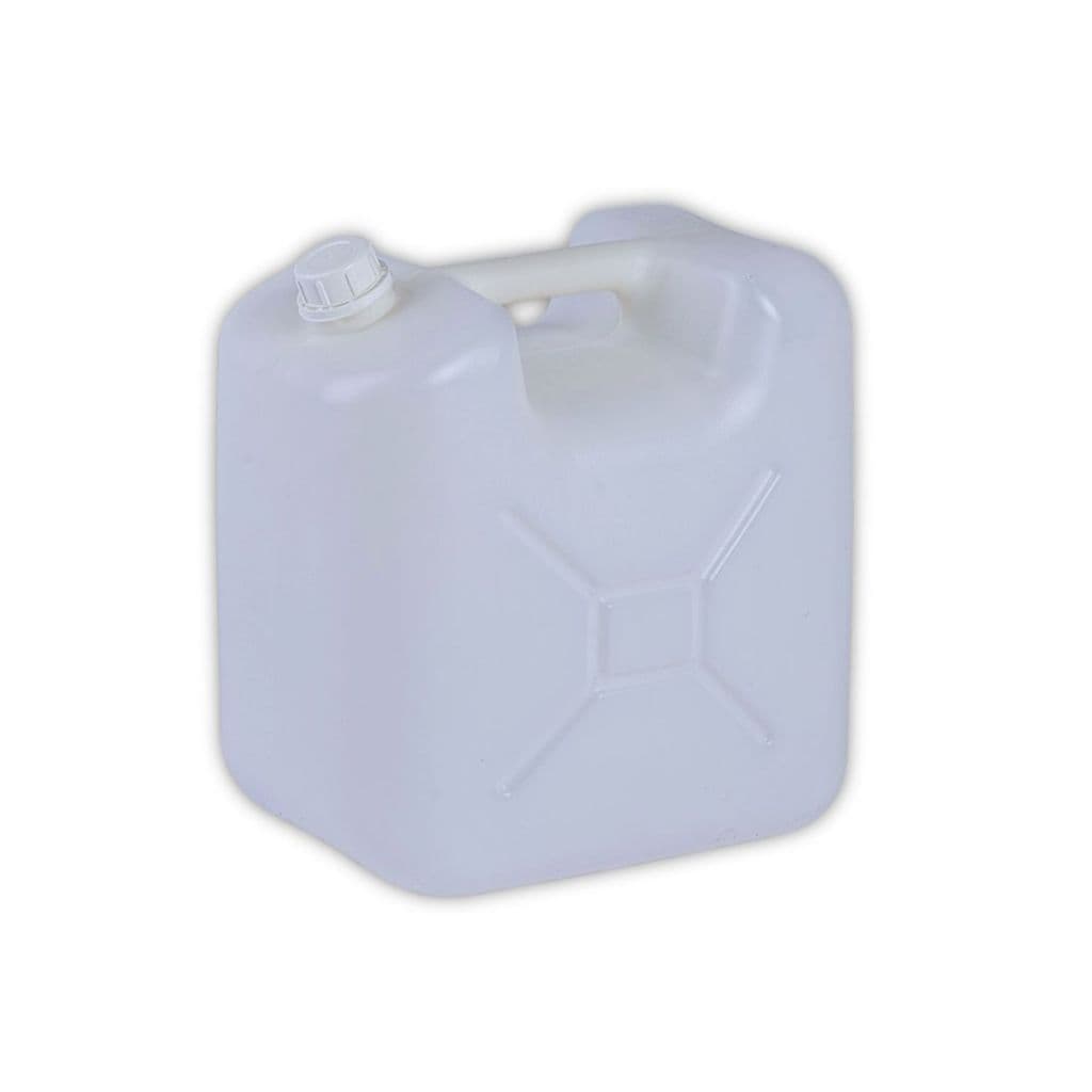 Galão Bombona Combustível 10 Litros Plástico Virgem C/Tampa e Alça - Tanque 10L PEAD p/ Alimentos
