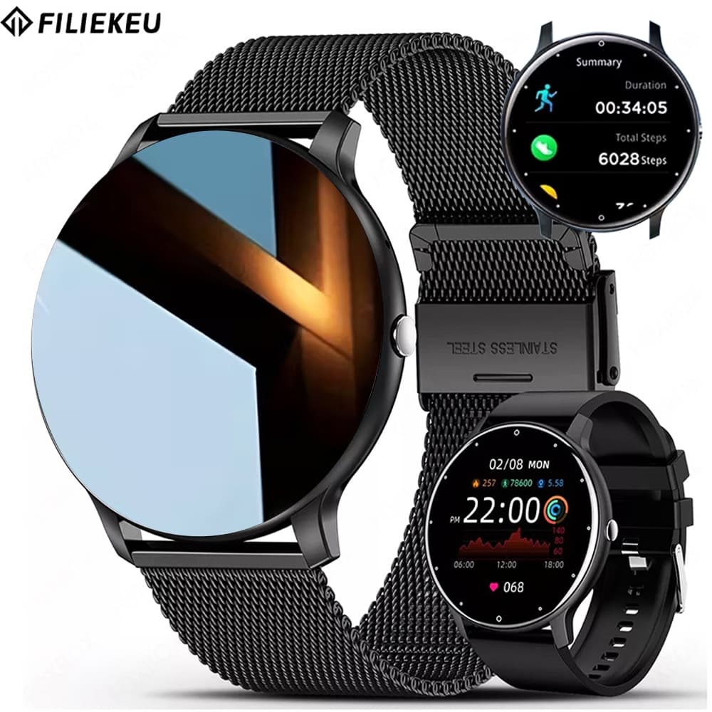 FILIEKEU Relógio samrtwatch Esportivo ÀProva D'água IA Bluetooth Chamada smartwatch relogio