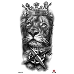 Adesivos de Tatuagem Temporária Falsa A Prova D'Água Colorida Removível