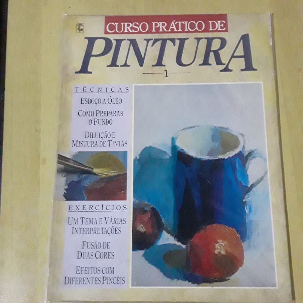 PL52 REVISTA CURSO PRÁTICO DE PINTURA Nº1 TÉCNICAS