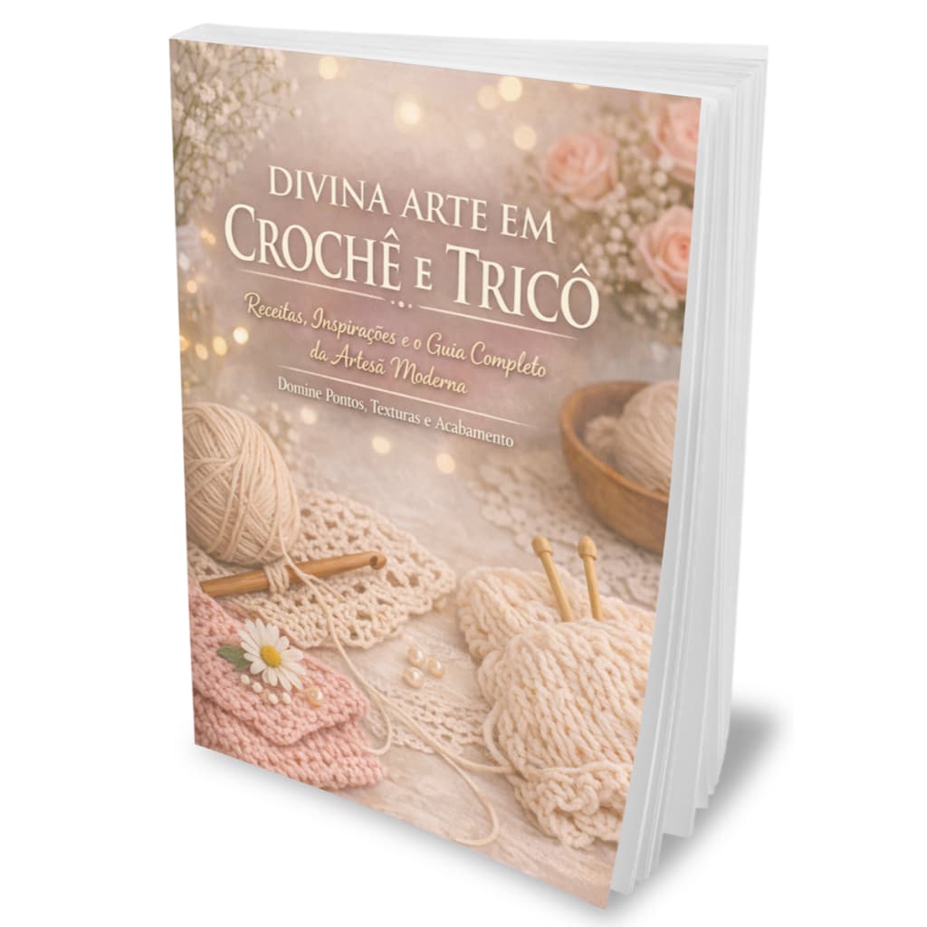 Divina Arte em Crochê e Tricô : Do Ponto Inicial ao Negócio Próspero