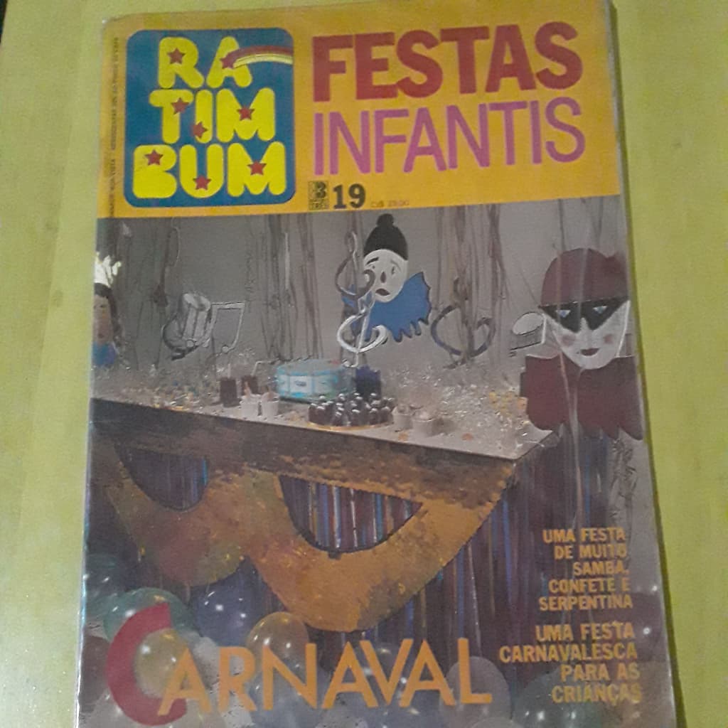 PL52 REVISTA RA TIM BUM FESTAS INFANTIS Nº19 CARNAVAL