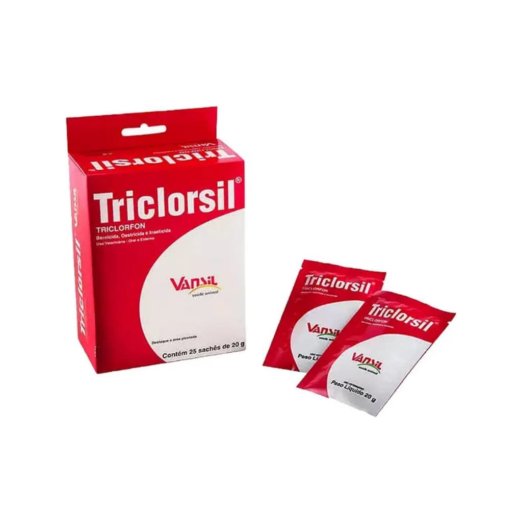 Triclorsil 20g - Neguvon Vansil Controle Parasitário
