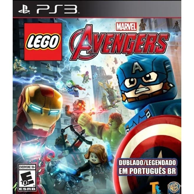 Lego Marvel Vingadores dublado Ps3 Envio Hoje