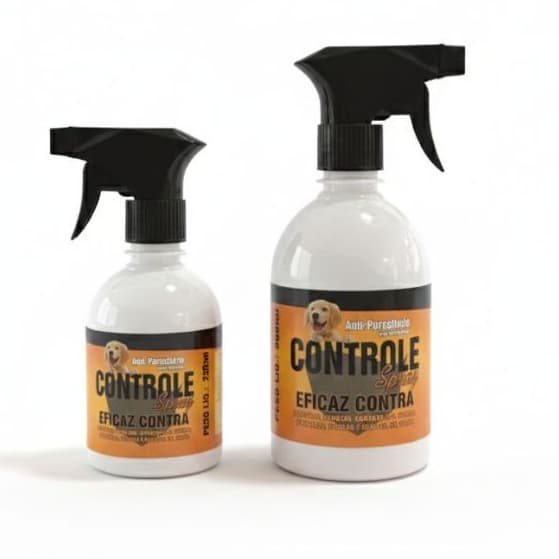 Antiparasitário Spray - Antipulgas E Carrapatos Para Cães E Gatos