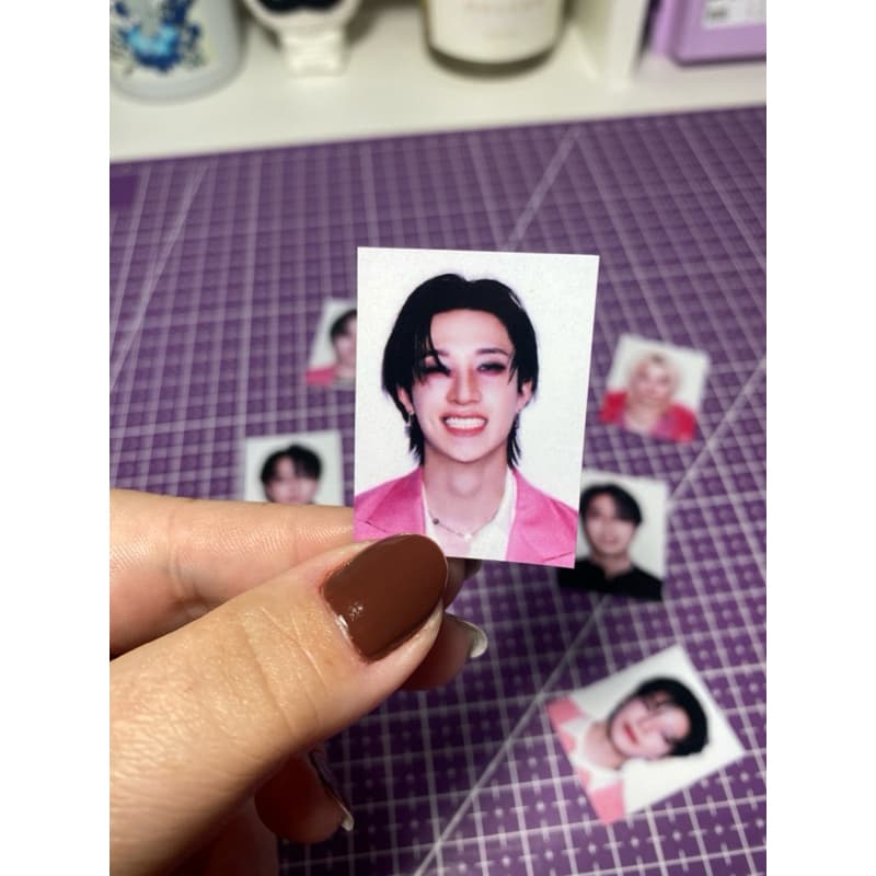 Kit com 8 fotos 3x4 Do It Stray Kids SKZ