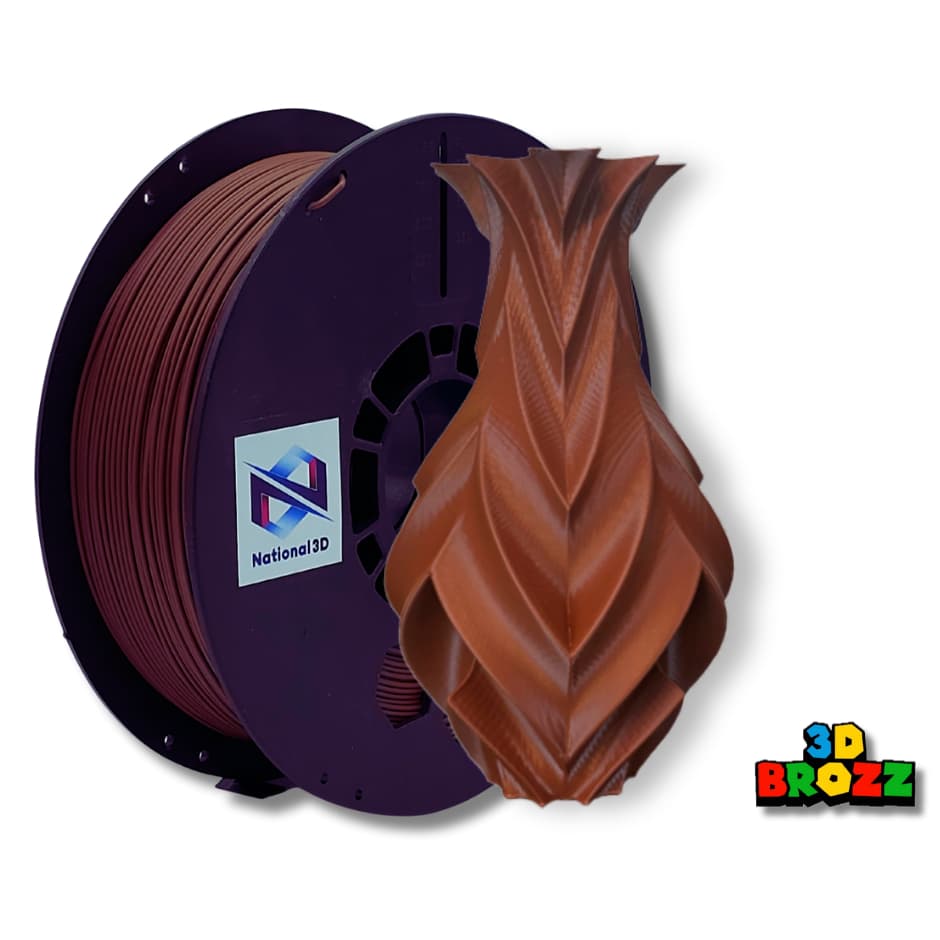 PLA MAX HIGH SPEED MARROM MOGNO NATIONAL 3D - 1KG