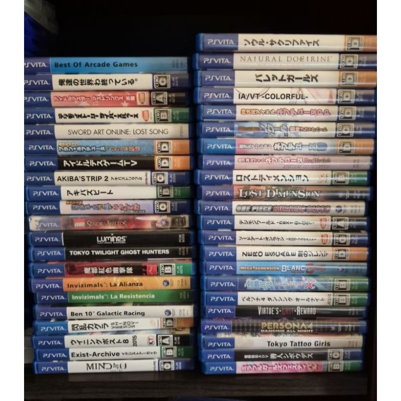 Jogos PSVITA Japoneses, Europeus e Americano