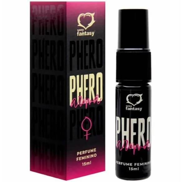Phero Feromônio Feminino Para Atrair Homens 15ml Sexy Fantasy Produtos Eróticos Sex Shop +18