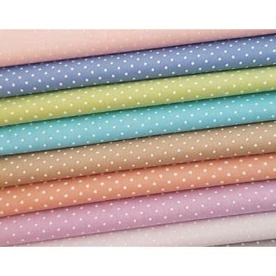 Tecido Tricoline Poá Bolinhas 100% Algodão