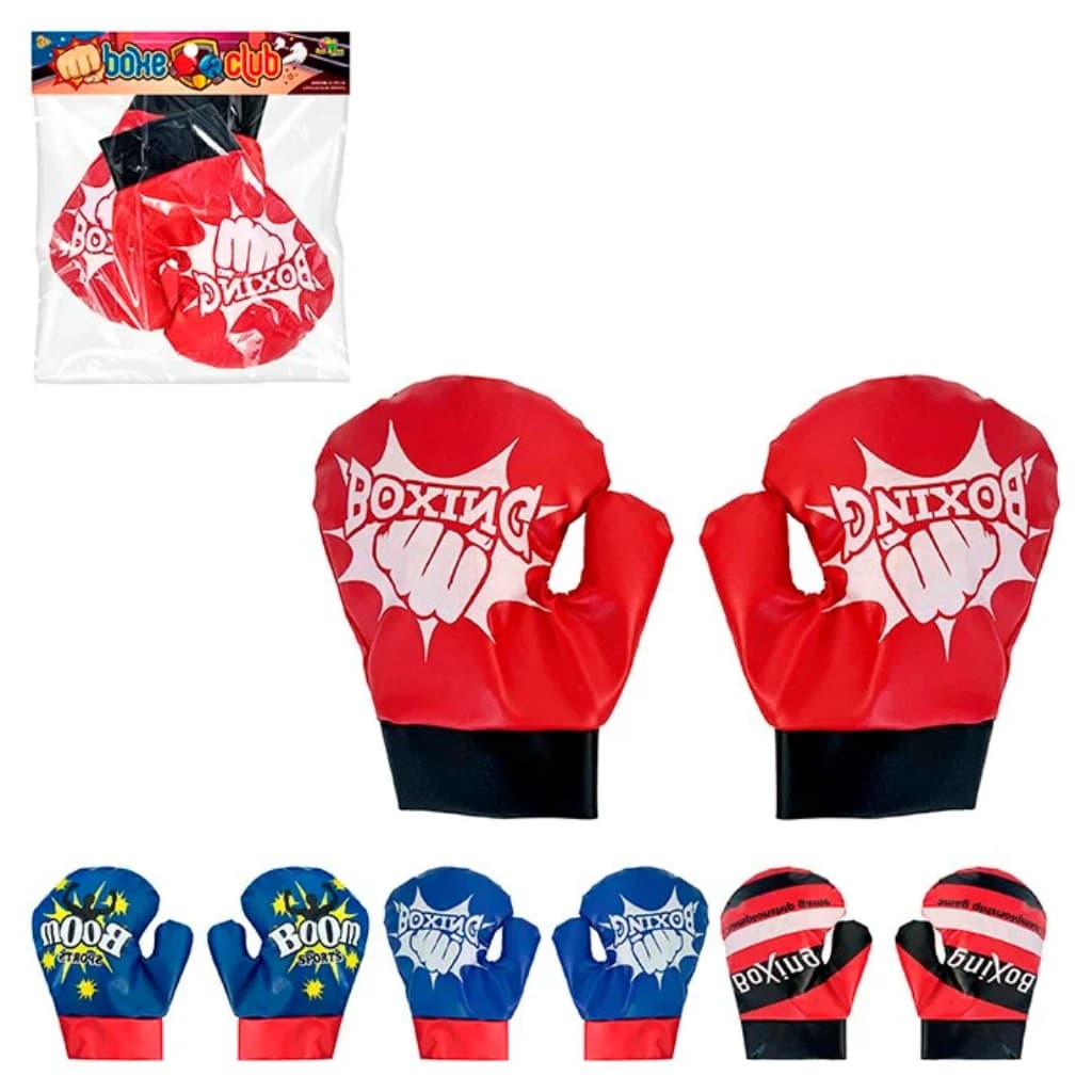 Luva de Boxe Infantil Brinquedo – Par de Luvas Macias para Crianças – Diversão e Brincadeira