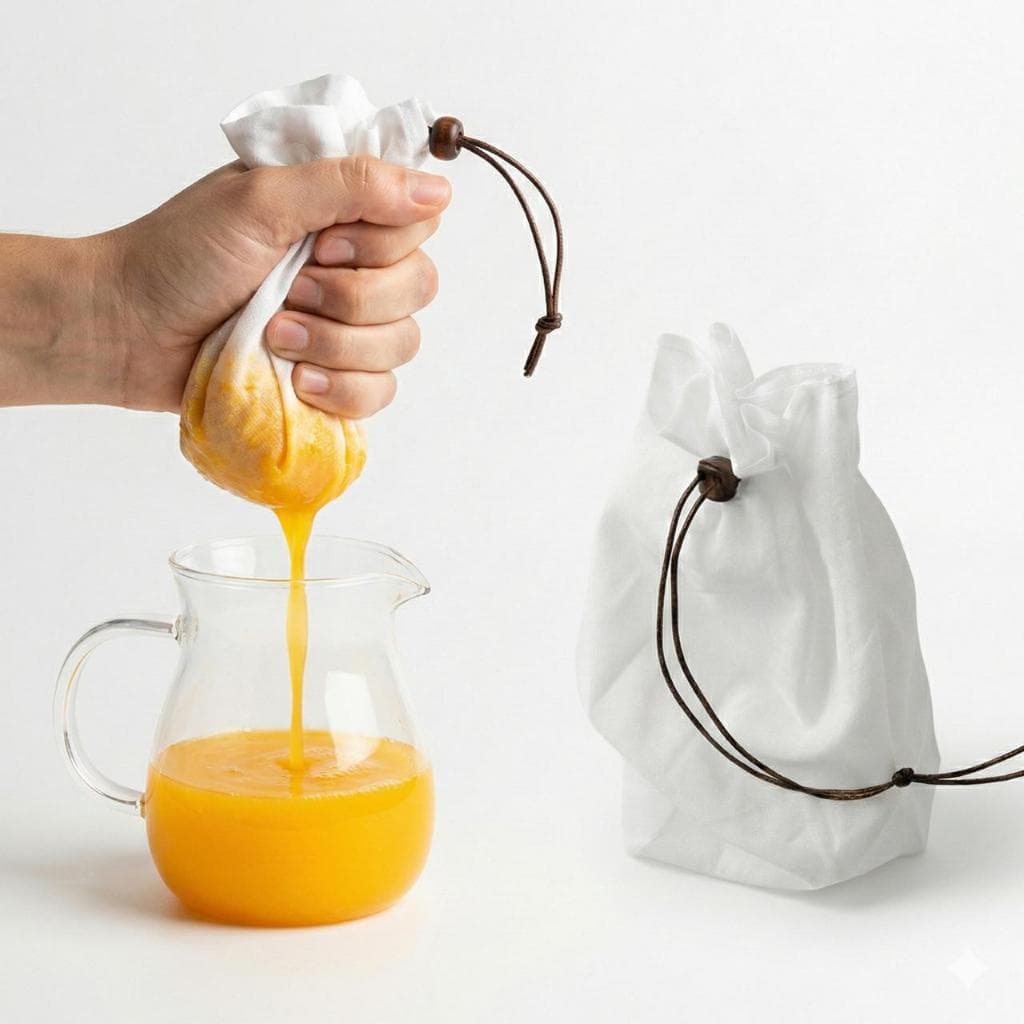 Coador Voal  leite vegetal suco verde, suco detox, kefir emagrecer  1 unidade promoção