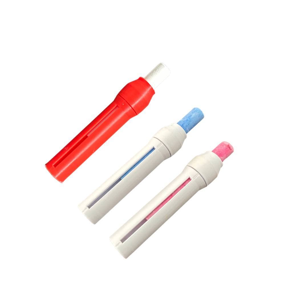 Porta Giz Gizeira Comum Biodegradável 1 unidade Lousa Quadro Branco Professor Escola Sem Alergia Pó