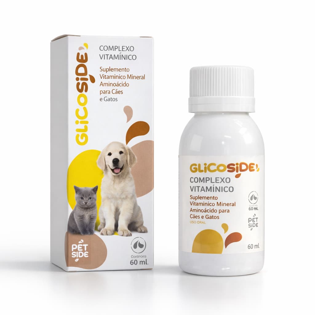 Glicoside Suplemento Aumenta Apetite Energia Em Cães Gatos 60ml