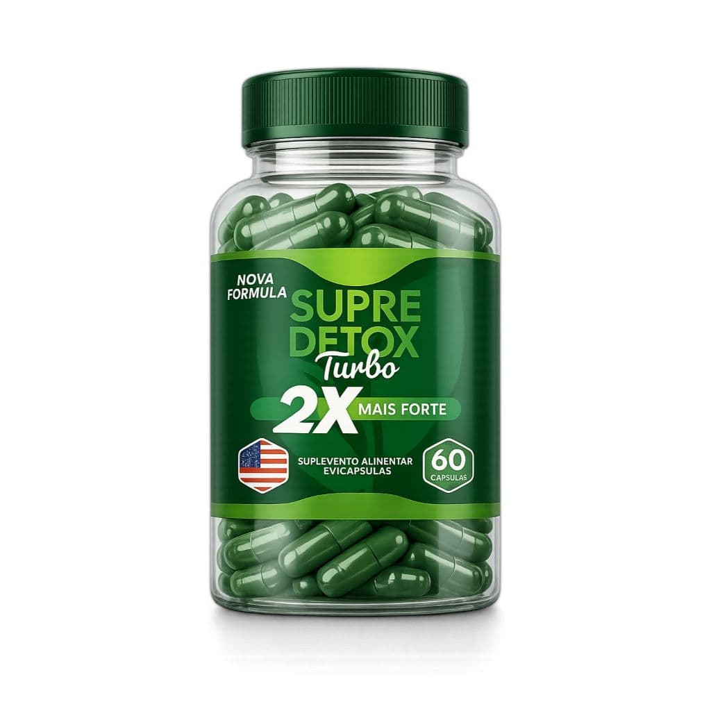 Super Detox Turbo Envio Imediato 100% Original Lipo Black Plus Sem Sabor