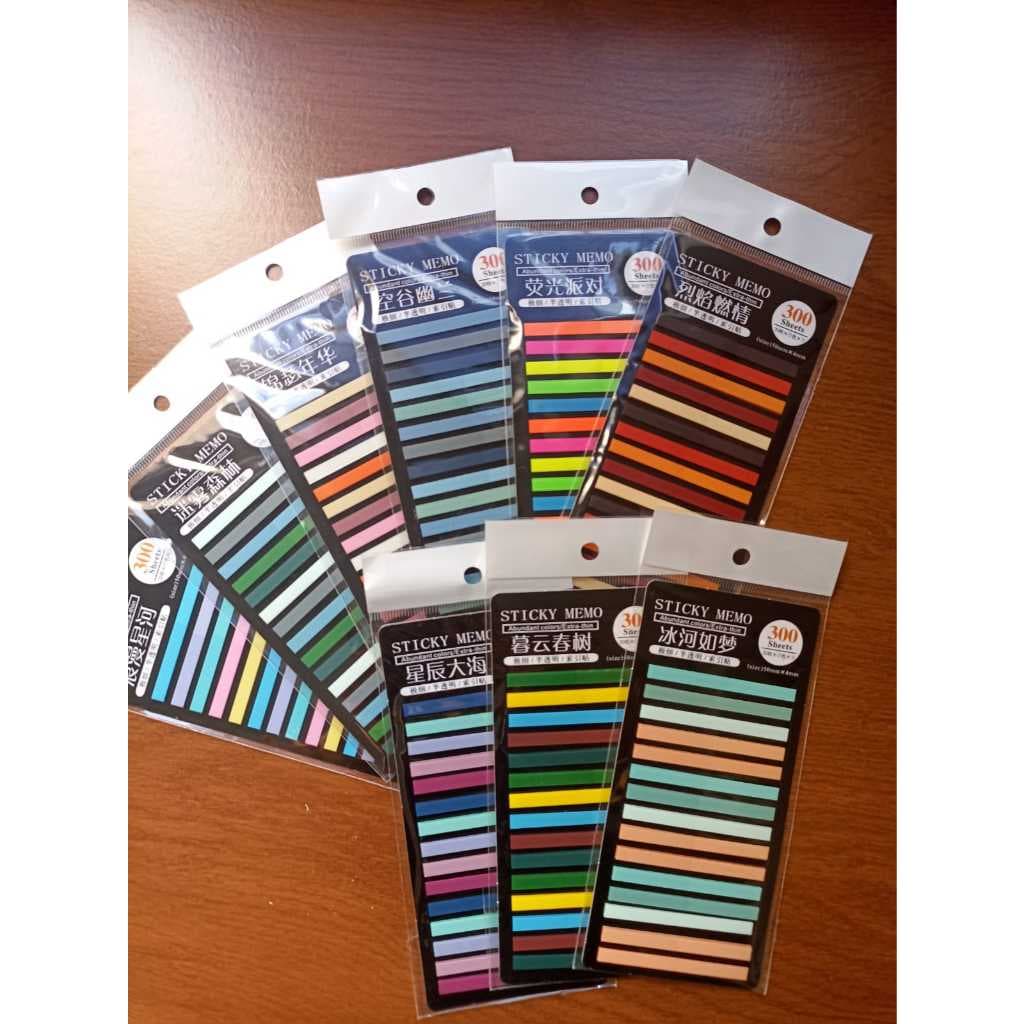 Notas Adesivas Flag Fino 300 Folhas