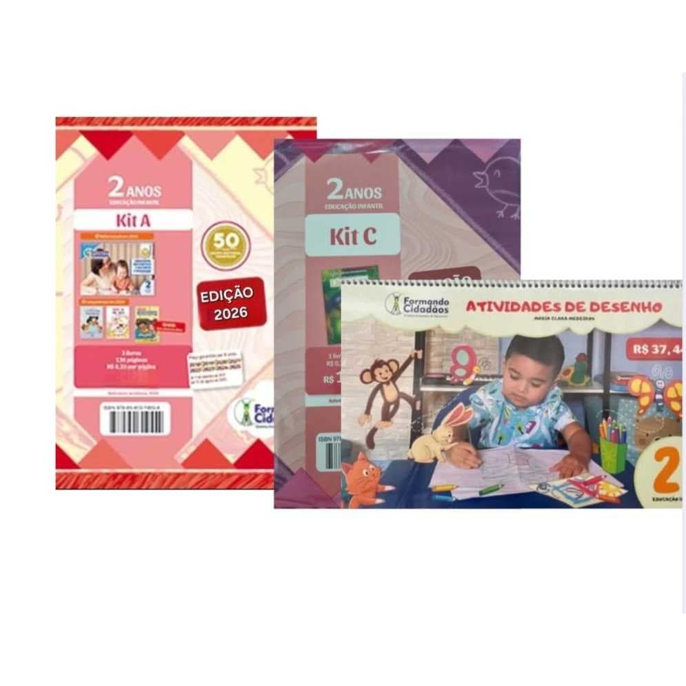Formando Cidadãos 2 Anos Kit A,B e C (Educação Infantil)