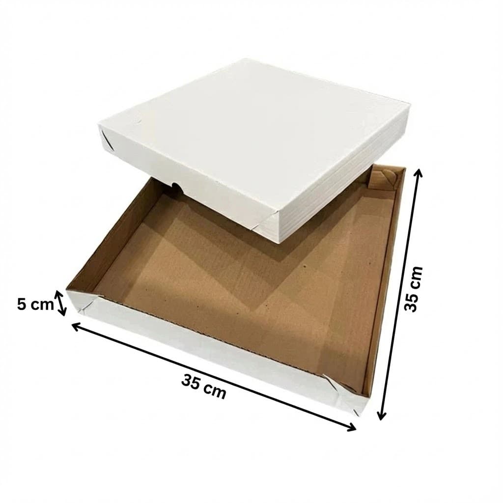 Caixa Transporte Doces/salgados - 35x35x5 - 10 Unidades