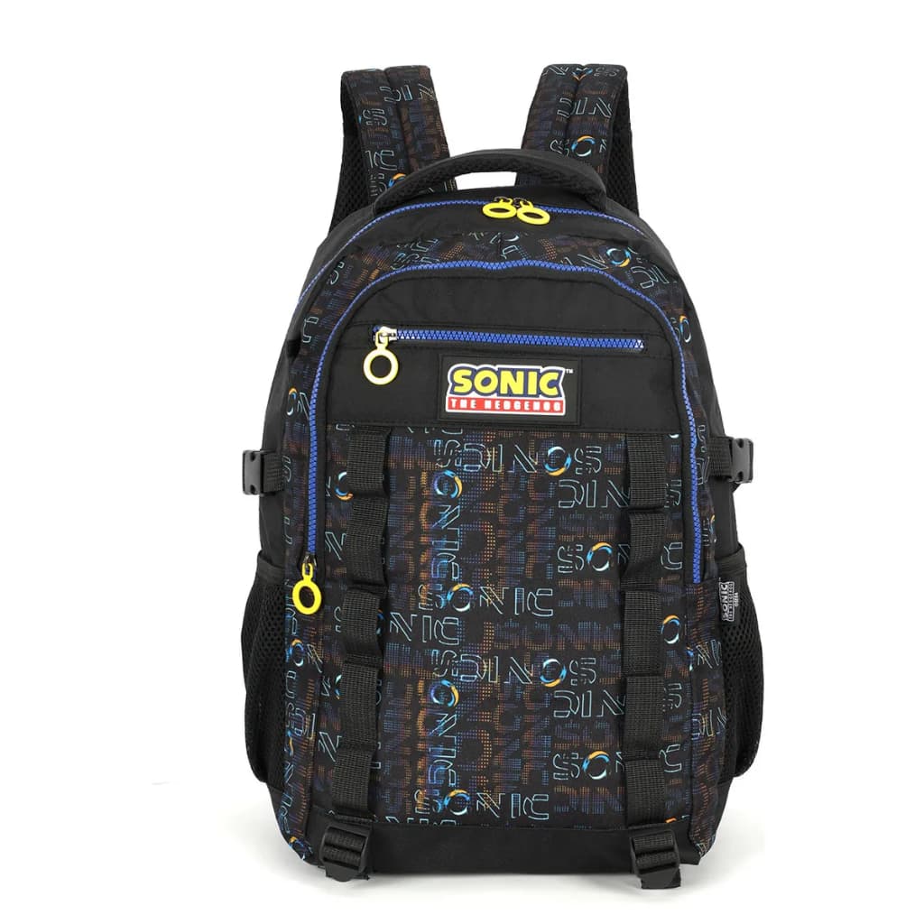 Mochila De Costas Juvenil Sonic The Hedgehog Cor Preto MS49861SO0600UN PRETO