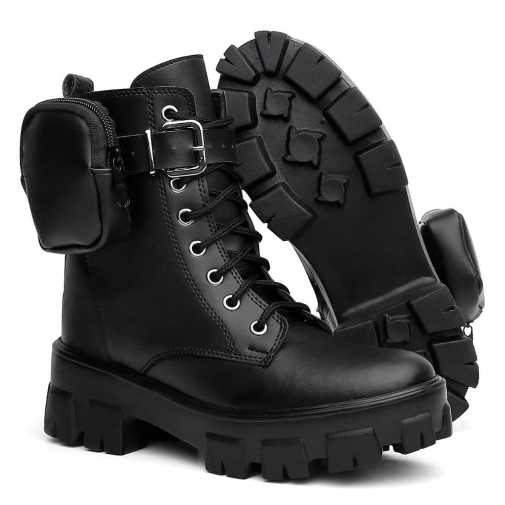 Bota Feminina Chelsea/Bag/Militar Promoção Não Perca Oferta