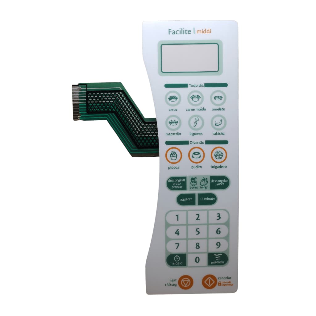 Membrana Teclado Microondas Consul Facilite Middi CMS30