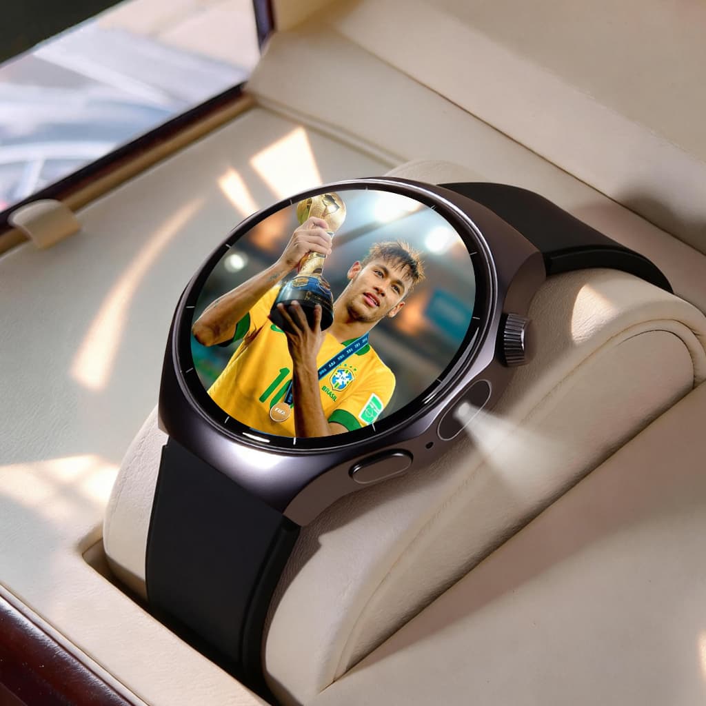 Smartwatch Masculino Relógio Inteligente À Prova d'Água Digital Esporte NFC HW8PRO+ Compatível com Android e iOS