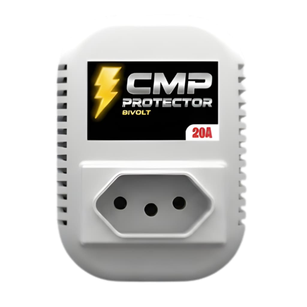 Protetor De Surto Eletrico Geladeira,tvs Tomada 3pinos 10a e 20a