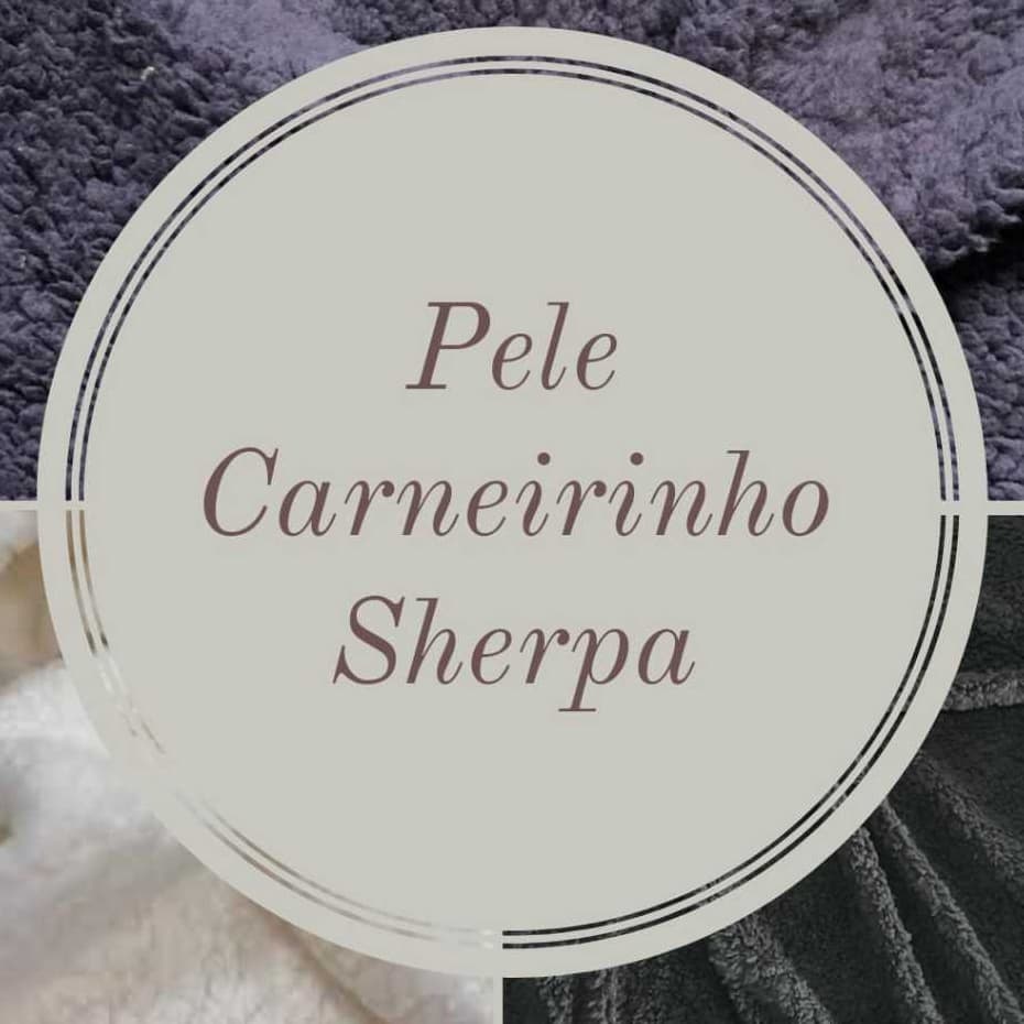 10 METROS TECIDO PELE CARNEIRINHO "SHERPA" OU CARAPINHA (10M X 1,60M)