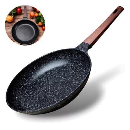 Frigideira Ceramica Antiaderente Fogão Cooktop Indução E Gás 24/28CM, universal na cozinha APOAPP