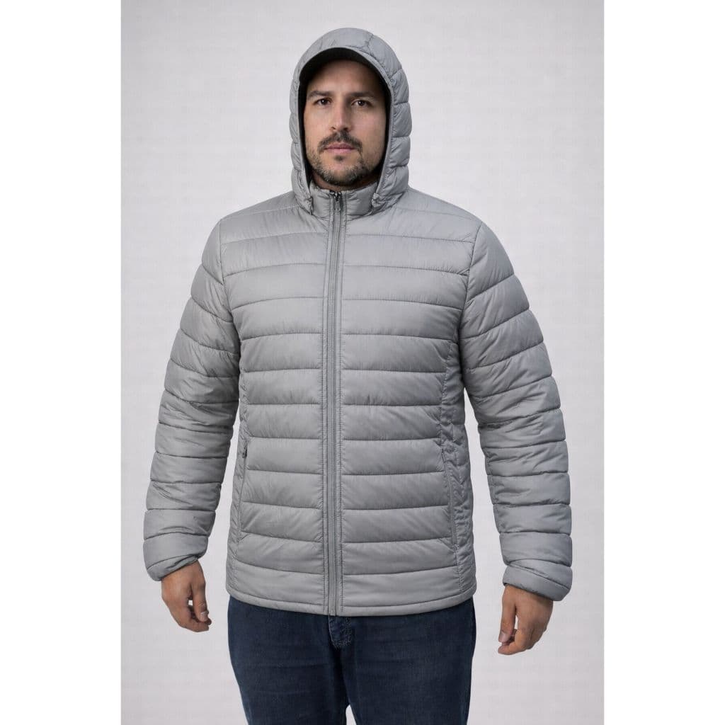 Bobojack Capuz Alta qualidade Adulto Algodão Macio P-G1 Jaqueta puffer bobojaco impermeável Preto Cinza Off White Branco
